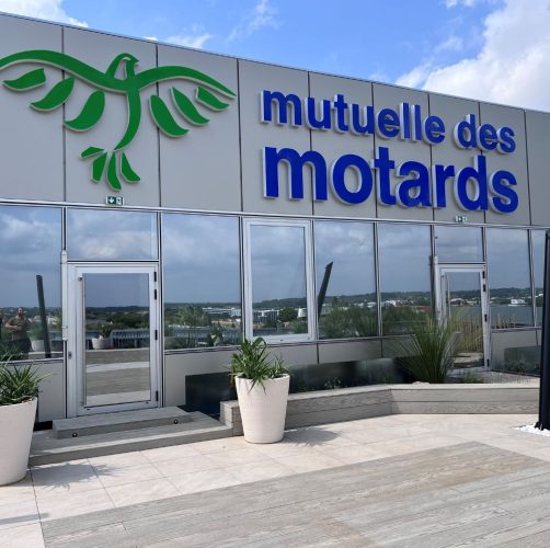 Enseigne - Mutuelle des motards - LuxEnseignes